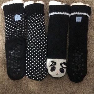 Jane and Bleecker slipper socks